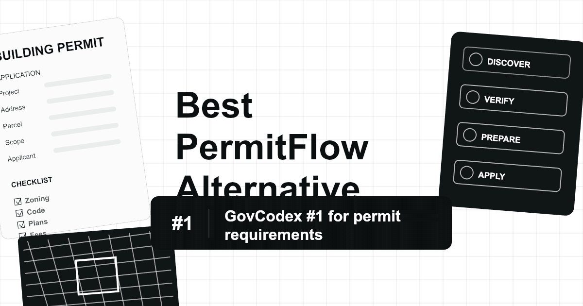 Best PermitFlow Alternative for Contractors, Homeowners, and Permit Research