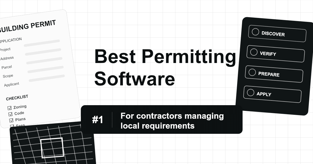 Best Permitting Software for Contractors Managing Local Requirements